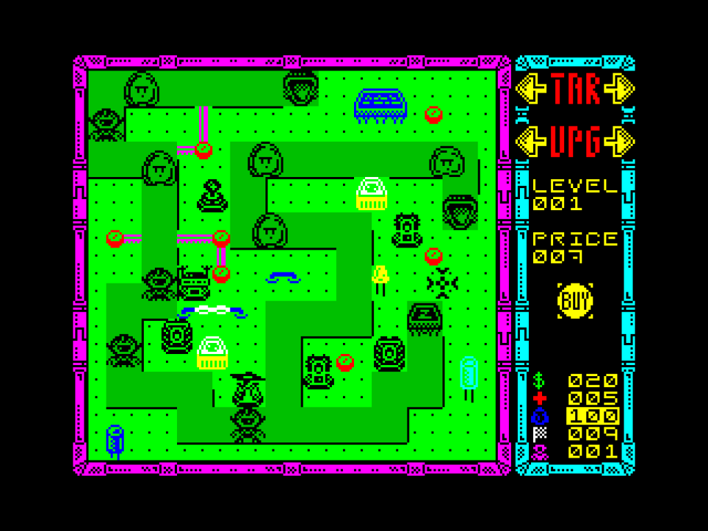 Full Spectrum Defence – A new ZX Spectrum 128K Game!